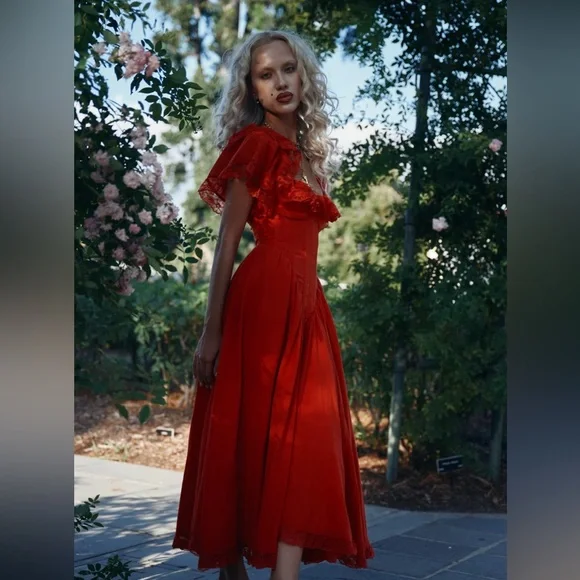 Selkie / The revolt red Cupid dress - Picture 4 of 7